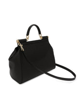SICILY MEDIUM BAG IN DAUPHINE CALF LEATHER - | Dolce & Gabbana