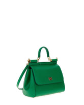 Medium dauphine leather Sicily bag - | Dolce & Gabbana
