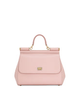 Medium dauphine leather Sicily bag - | Dolce & Gabbana
