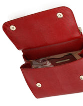 Medium iguana print calfskin Sicily bag with crystal DG logo patch - | Dolce & Gabbana