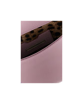 Medium iguana print calfskin Sicily bag with crystal DG logo patch - | Dolce & Gabbana
