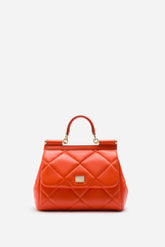 Medium Sicily bag in quilted Aria calfskin - | Dolce & Gabbana