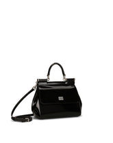 Small Sicily handbag in polished calfskin - | Dolce & Gabbana