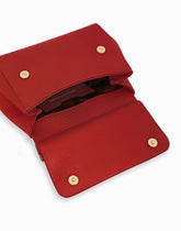 Small Sicily handbag in iguana print calfskin with DG logo crystals - | Dolce & Gabbana