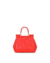 Small Sicily bag in quilted Aria calfskin - | Dolce & Gabbana