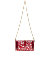 DOLCE BOX CLUTCH IN PLEXIGLASS AND LACE - | Dolce & Gabbana