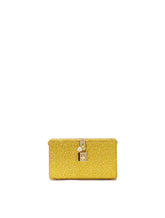 Dolce Box clutch with heat-applied rhinestones - | Dolce & Gabbana
