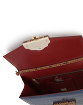 Dolce & Gabbana Shoulder Bag In Shiny Crocodile And Spotted Python - | Dolce & Gabbana