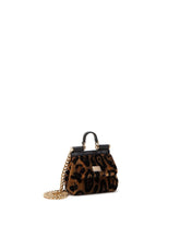 Micro Sicily bag with leopard print - | Dolce & Gabbana