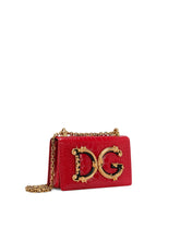 Crocodile-print calfskin DG Girls bag - | Dolce & Gabbana