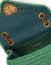 Medium crochet raffia Devotion bag - | Dolce & Gabbana