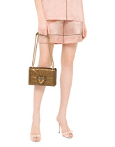 Medium Devotion crossbody bag in quilted nappa mordore leather - | Dolce & Gabbana