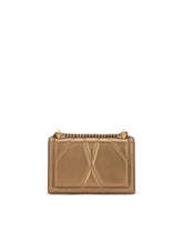 Medium Devotion crossbody bag in quilted nappa mordore leather - | Dolce & Gabbana
