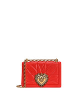 Medium matelassé nappa leather Devotion bag - | Dolce & Gabbana