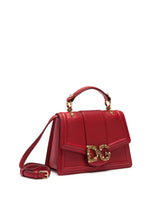 Handbag in soft calf leather - | Dolce & Gabbana