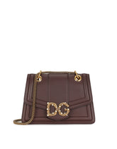 SMALL DG AMORE BAG IN CALFSKIN - | Dolce & Gabbana