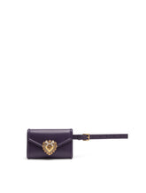 DEVOTION FANNY PACK IN SMOOTH CALFSKIN - | Dolce & Gabbana