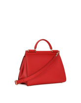 Handbag in drummed calf leather - | Dolce & Gabbana