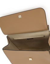 Handbag in drummed calf leather - | Dolce & Gabbana