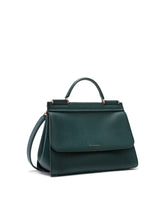 Handbag in drummed calf leather - | Dolce & Gabbana
