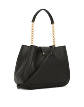 Calf leather handbag with shoulder strap - | Dolce & Gabbana