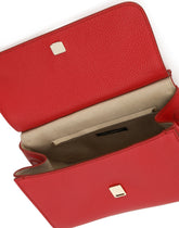 Handbag in drummed calf leather - | Dolce & Gabbana