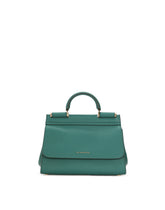 Handbag in drummed calf leather - | Dolce & Gabbana