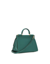 Handbag in drummed calf leather - | Dolce & Gabbana