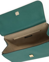 Handbag in drummed calf leather - | Dolce & Gabbana