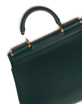Handbag in drummed calf leather - | Dolce & Gabbana