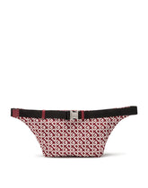 Waistbag with all-over DG logo print - | Dolce & Gabbana