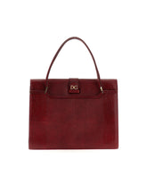 LARGE INGRID BAD IN IGUANA PRINT CALFSKIN - | Dolce & Gabbana