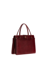 LARGE INGRID BAD IN IGUANA PRINT CALFSKIN - | Dolce & Gabbana