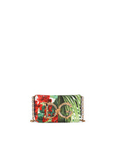 DG Girls clutch in patchwork fabric and ayers - | Dolce & Gabbana