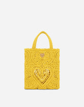 Small cordonetto lace shopper - | Dolce & Gabbana