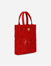 Small cordonetto lace shopper - | Dolce & Gabbana