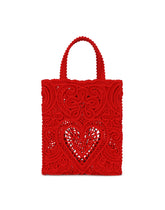Small cordonetto lace shopper - | Dolce & Gabbana