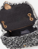 LARGE KNIT DEVOTION SHOULDER BAG - | Dolce & Gabbana