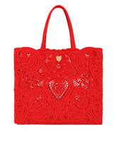 Large cordonetto lace shopper - | Dolce & Gabbana