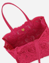 Large cordonetto lace shopper - | Dolce & Gabbana