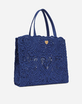 Large cordonetto lace shopper - | Dolce & Gabbana