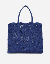 Large cordonetto lace shopper - | Dolce & Gabbana