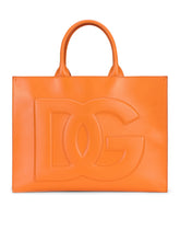 Large calfskin DG Daily shopper - | Dolce & Gabbana