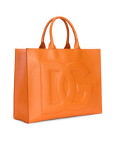 Large calfskin DG Daily shopper - | Dolce & Gabbana