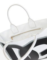 Large calfskin DG Daily shopper with DG logo print - | Dolce & Gabbana