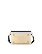 Patent leather 90s Sicily clutch with branded plate - | Dolce & Gabbana