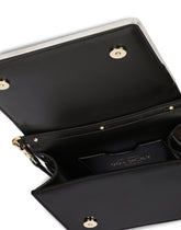 Patent leather 90s Sicily clutch with branded plate - | Dolce & Gabbana