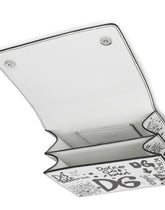 Polished calfskin 3.5 crossbody bag with logo print - | Dolce & Gabbana