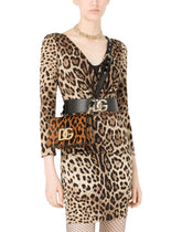 3.5 crossbody bag in leopard-print pony hair - | Dolce & Gabbana