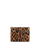 3.5 crossbody bag in leopard-print pony hair - | Dolce & Gabbana